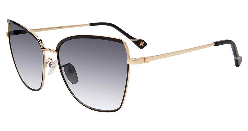 YALEA SUN SYA058 Sunglasses BLACK-0302 59mm
