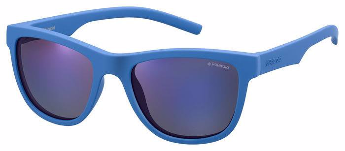 POLAROID KIDS PLD-8018/S Sunglasses ZDI-BLUE 47mm