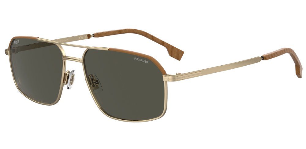 HUGO BOSS BOSS-1685/V/S Sunglasses 01Q-GOLD-BRWN 58mm