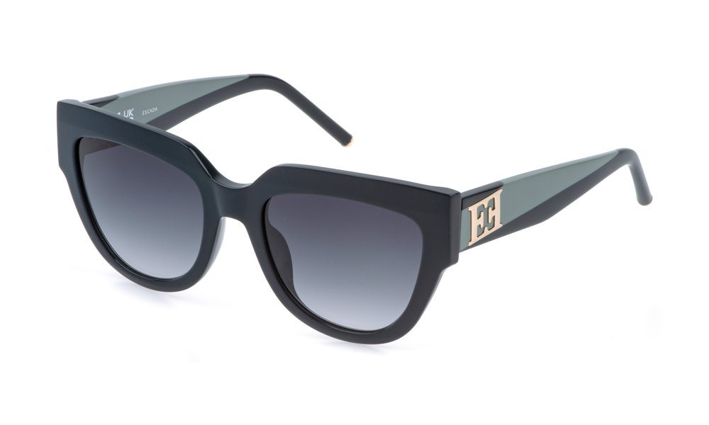 ESCADA SUN SESF41 Sunglasses SHINY-DARK-GREY-0GSF 54mm