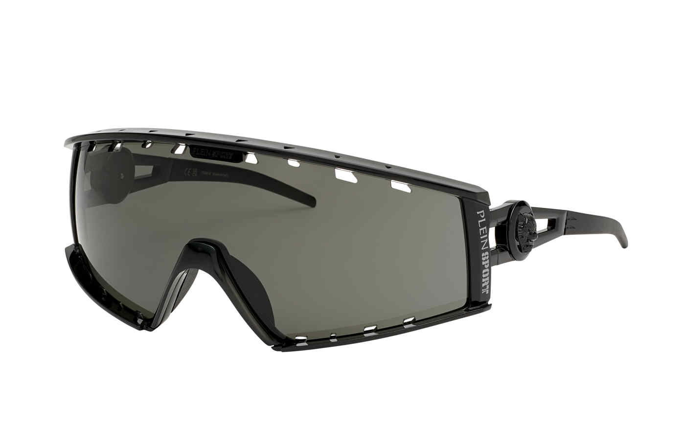 PHILIPP PLEIN SPORT SUN SSP005 Sunglasses TOTAL-SHINY-BLACK-0Z42 99mm
