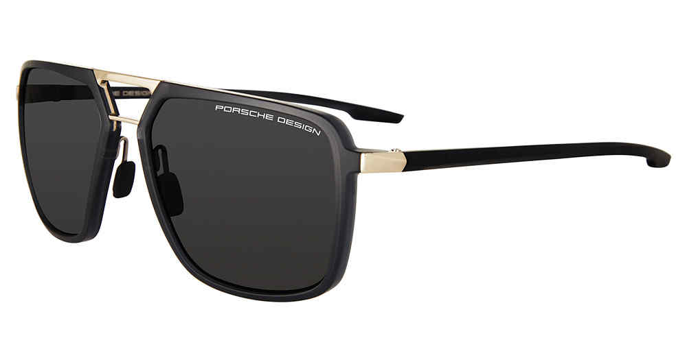 PORSCHE DESIGN SUN P8934 Sunglasses GREY--GOLD-D 59mm