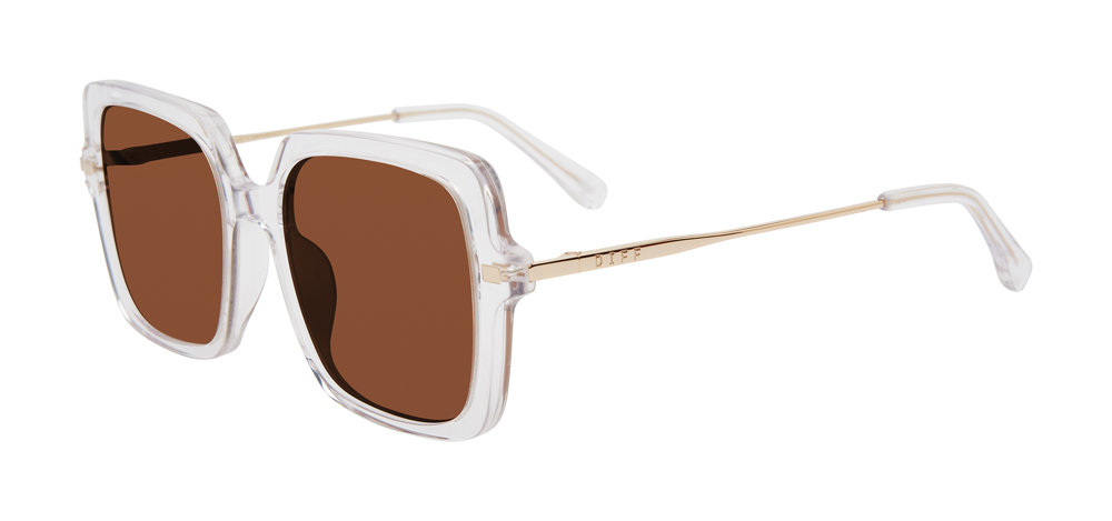 DIFF SUN SDFSAND Sunglasses CRYSTAL-BROWN-0CRY 54mm