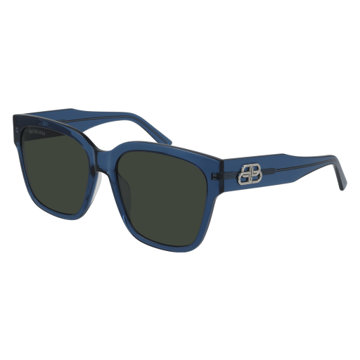 Balenciaga BB0056S Sunglasses 006 BLUE 55mm