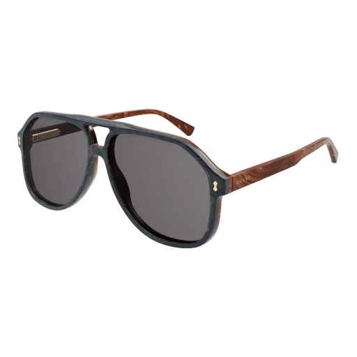 Gucci GG1042S Sunglasses 003 BLUE 60mm