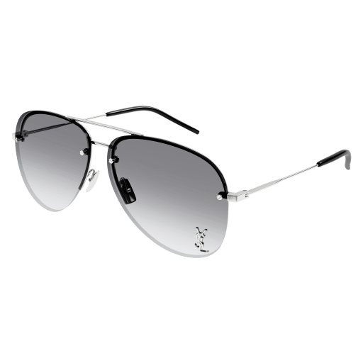 Saint-Laurent CLASSIC 11 M Sunglasses 005 SILVER 59mm