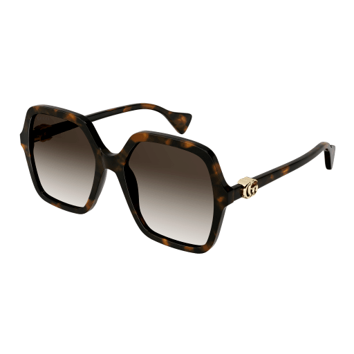 Gucci GG1072S Sunglasses 002 HAVANA 56mm