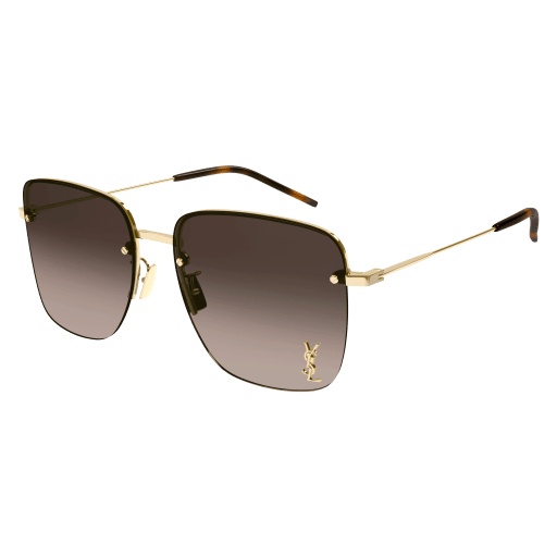 Saint-Laurent SL 312 M Sunglasses 008 GOLD 58mm