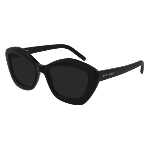 Saint-Laurent SL 68 Sunglasses 001 BLACK 54mm