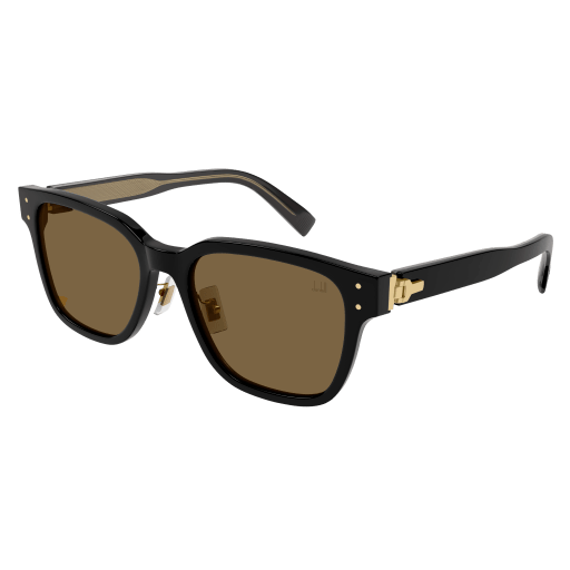 Dunhill DU0045SA Sunglasses 001 BLACK 56mm