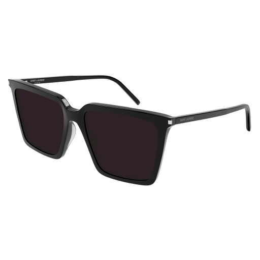 Saint-Laurent SL 474 Sunglasses 001 BLACK 56mm