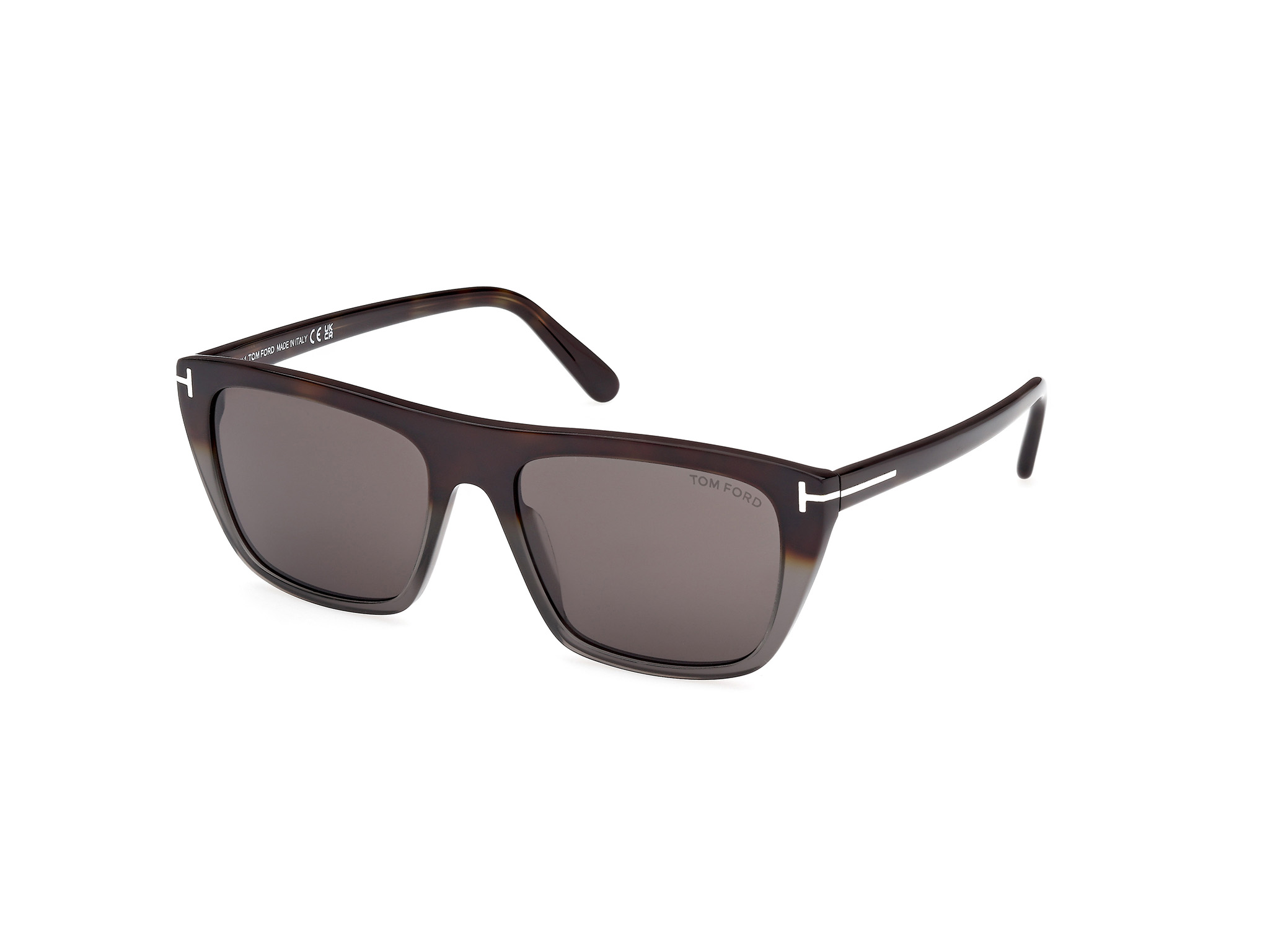 TOM FORD FT1175 ASLAN Sunglasses 01A - SHINY BLACK 56mm