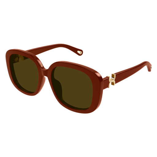 Chloé CH0303SK Sunglasses 004 BURGUNDY 56mm