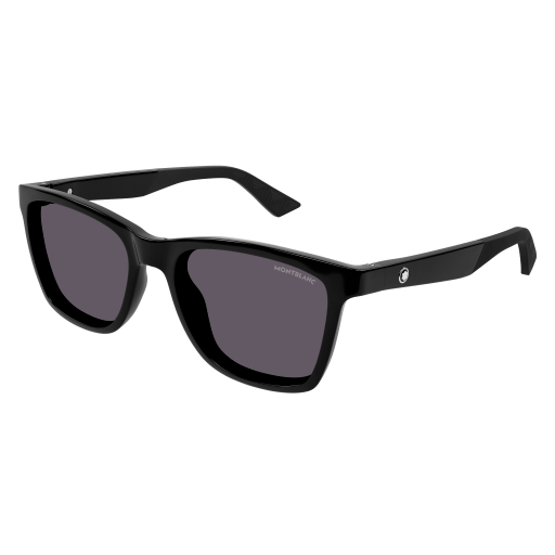 Montblanc MB0399S Sunglasses 005 BLACK 55mm