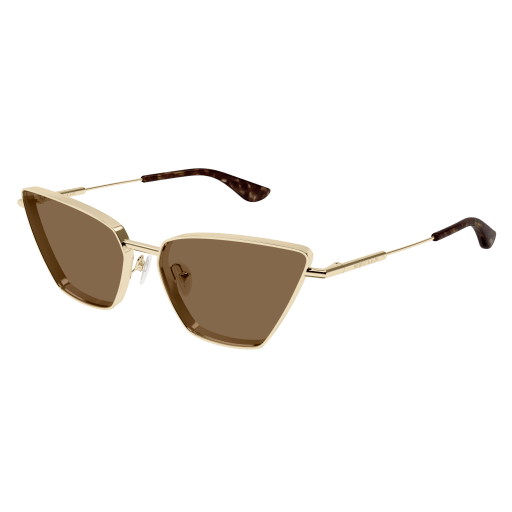 Alexander-McQueen AM0501S Sunglasses 002 GOLD 58mm