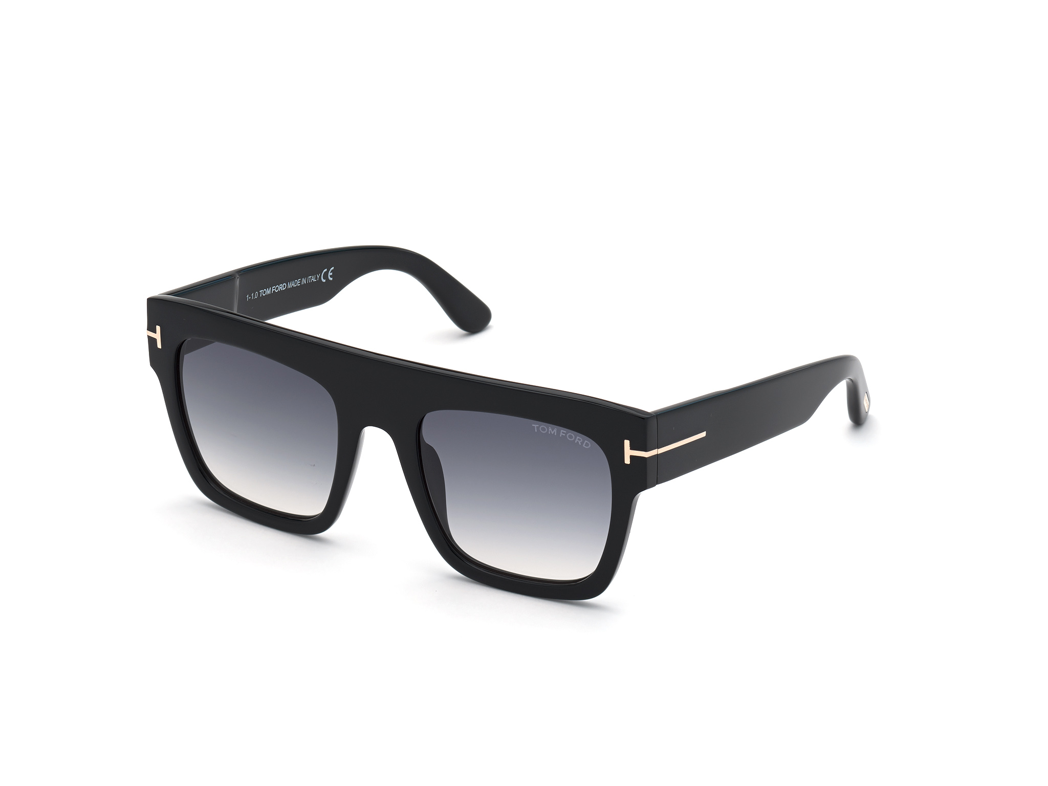 TOM FORD FT0847 RENEE Sunglasses 01B - SHINY BLACK 52mm