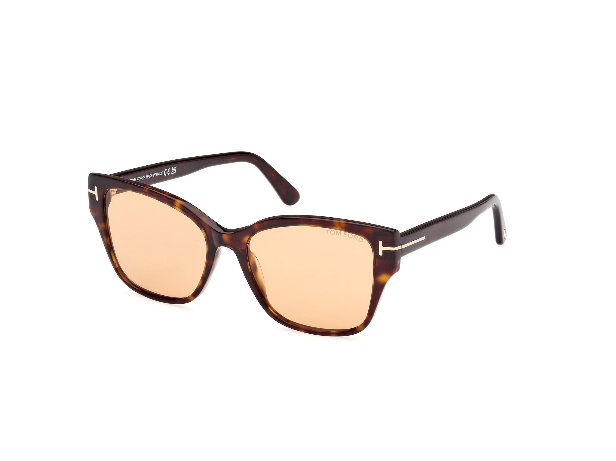 TOM FORD FT1108 ELSA Sunglasses 01C - SHINY BLACK 55mm