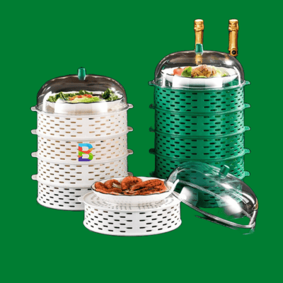 BuyOneBD 5 Layer Food Safety Cover – Flyproof, Reusable Food Net Cover for Kitchens and Dining Tables in Bangladesh