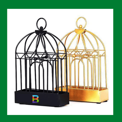 Elegant black mosquito coil holder by buyonebd – side view