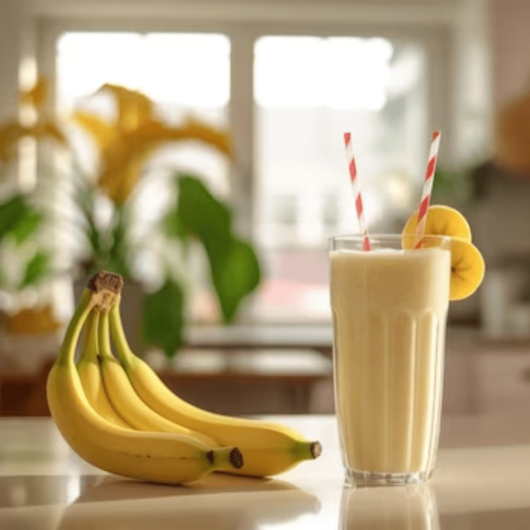 how to make a banana shake