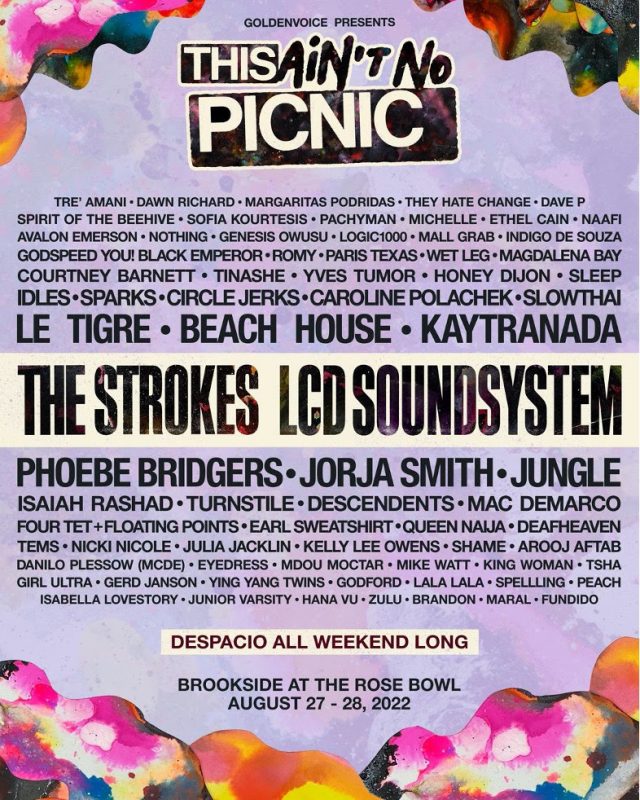 The Strokes, LCD Soundsystem to headline This Ain't No Picnic