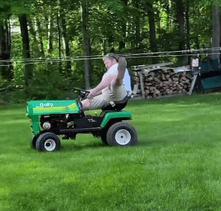 Dads How To Mow Lesson Goes Hilariously Wrong