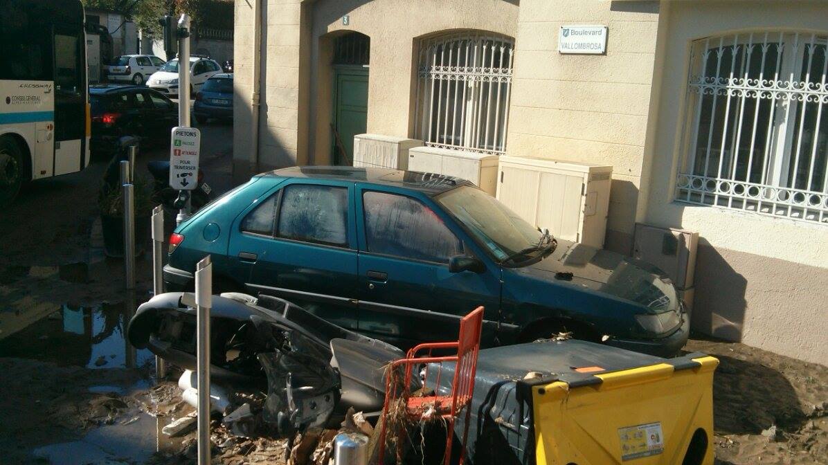 Les dégâts sont considérables ici à Vallombrosa (Crédit Photo : Adrien de Volontat)