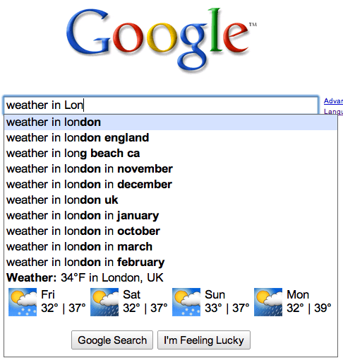 Google search