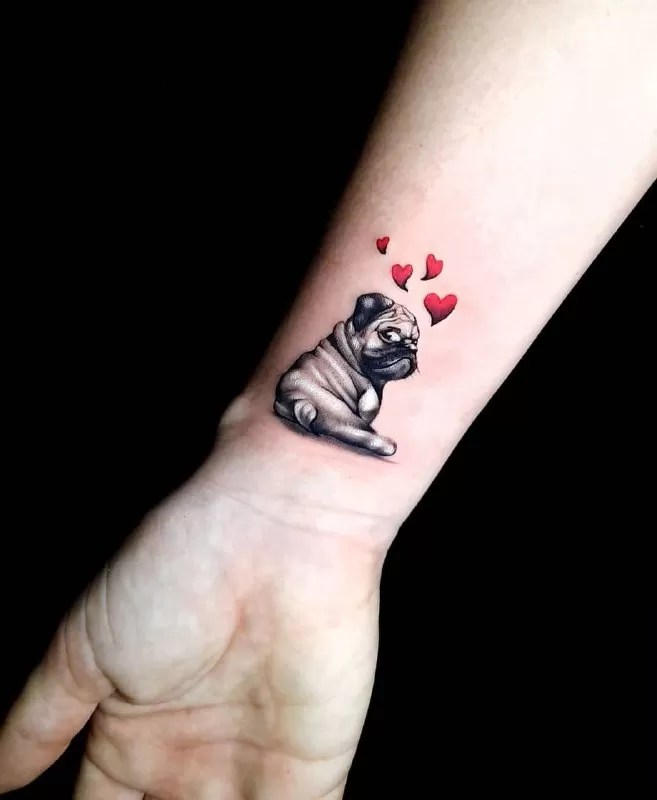 16 Pug Tattoo Ideas - Buzzsharer.com 800_x_657_jpg