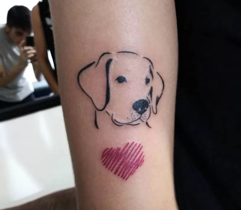 15 Labrador Tattoo Ideas - Buzzsharer.com 697_x_800_jpg