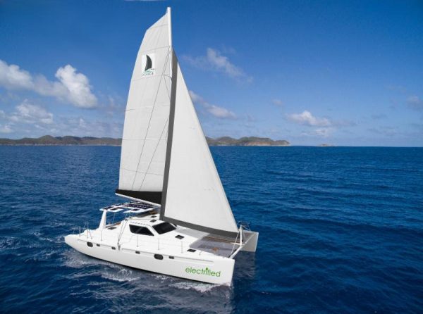Electrified Is The New Eco Friendly Boat For Charter In The Bvis