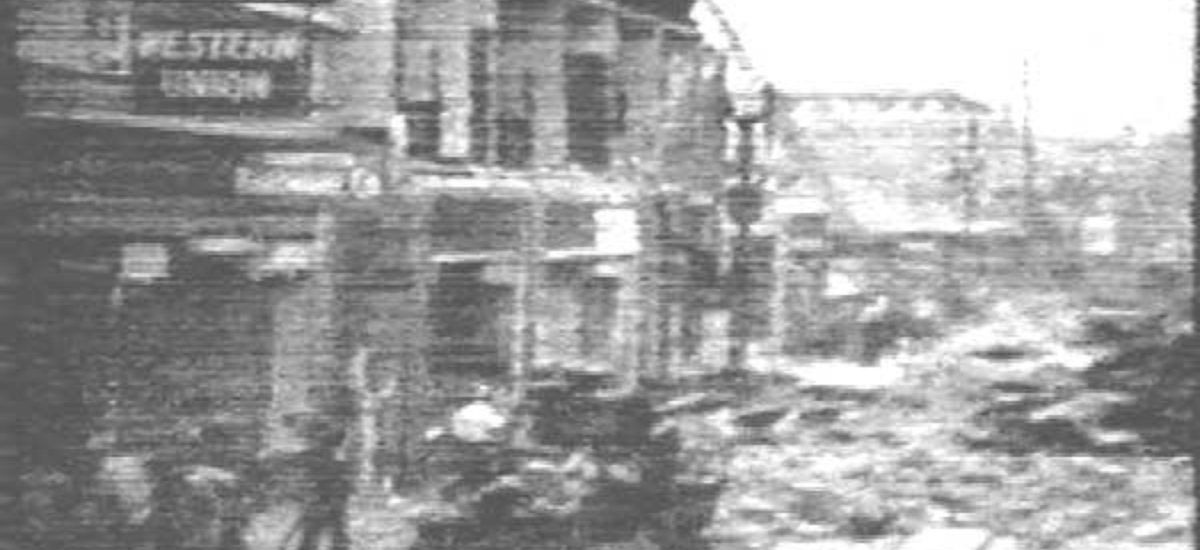 Long Beach Earthquake Destroyed buildings in Long Beach