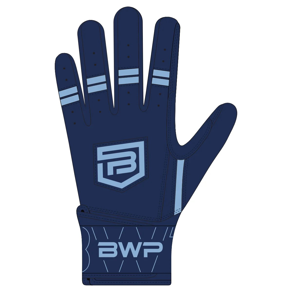 Batting Glove - Carolina/Navy