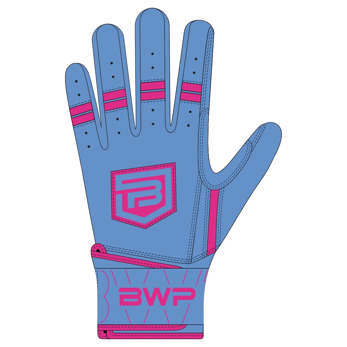Batting Glove - Cotton Candy