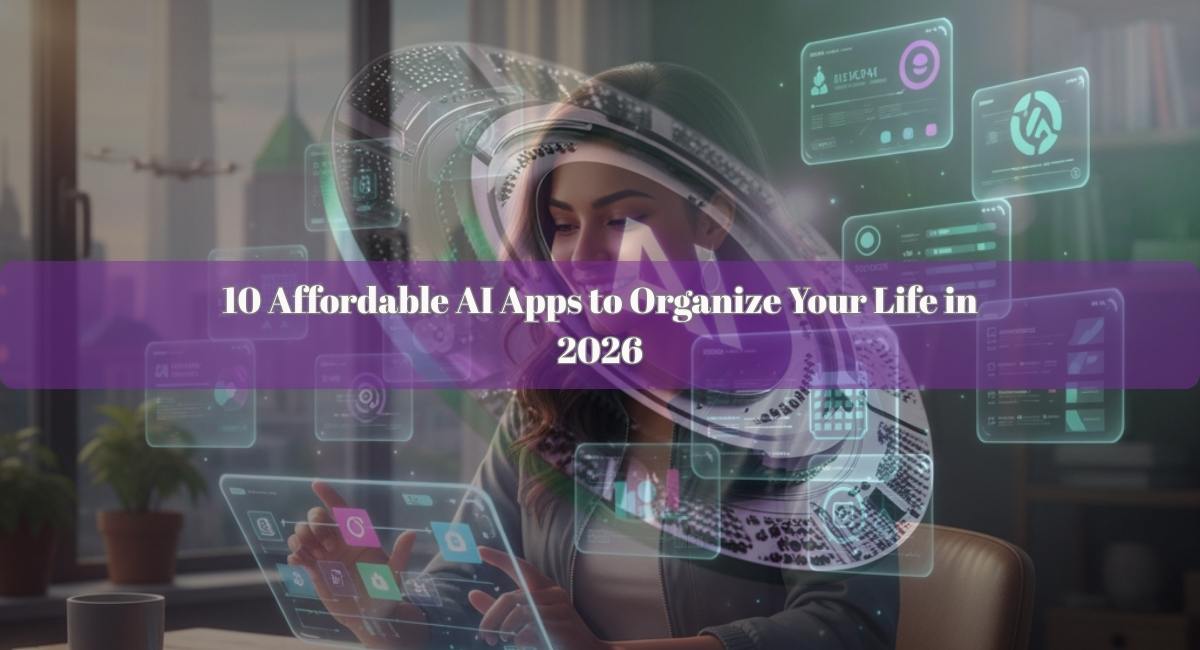 10 Affordable AI Apps To Organize Your Life In 2026 Ai Apps 