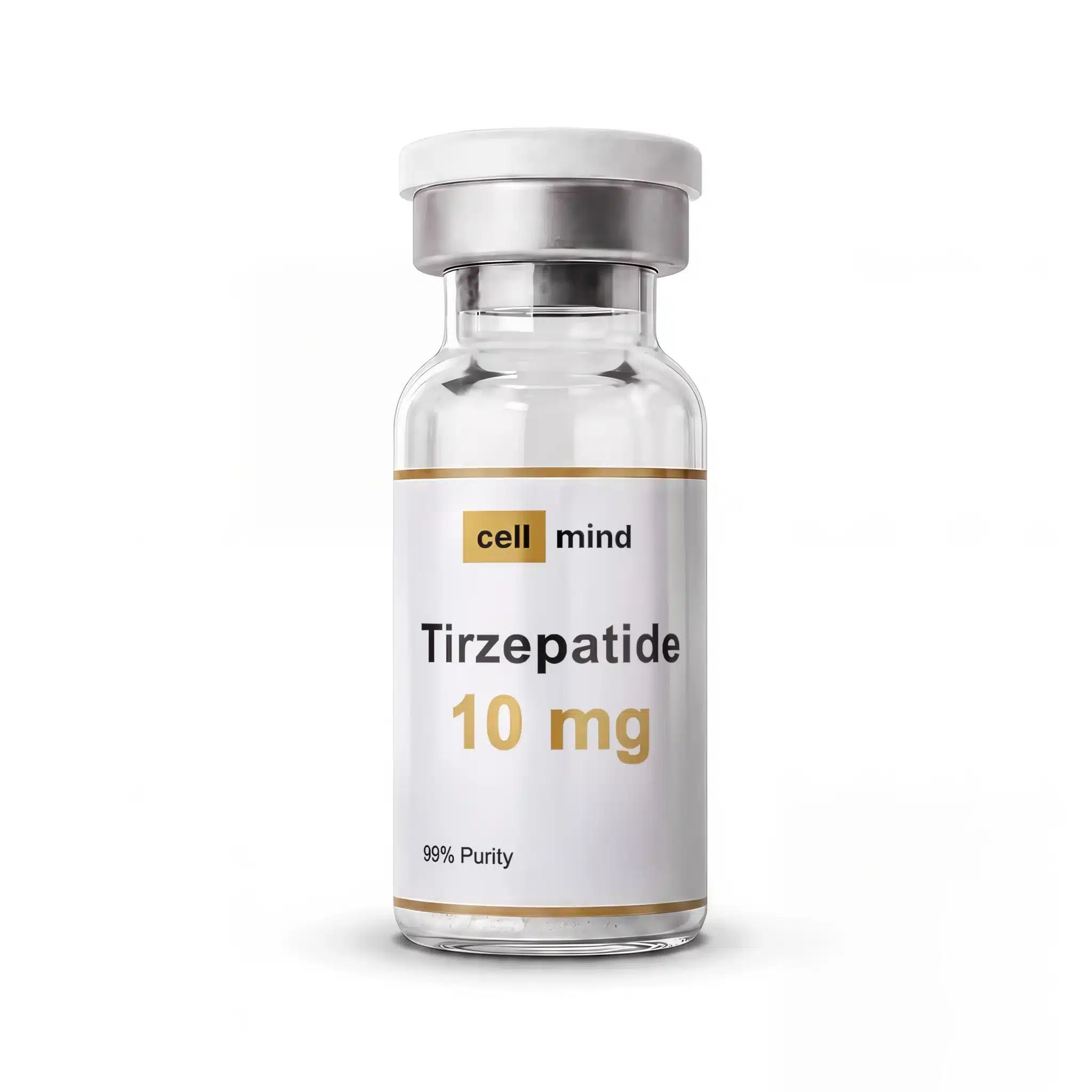 Tirzepatid 10 mg Forschungspeptid-Vial