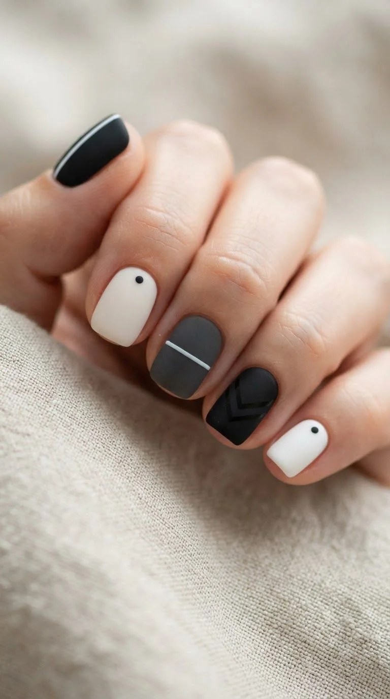 15 Minimalist Nail Art Designs That Prove Less Is More