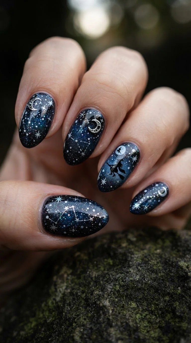 Halloween Nail Ideas: Witchy Designs That Are Spooky But Still Elegant