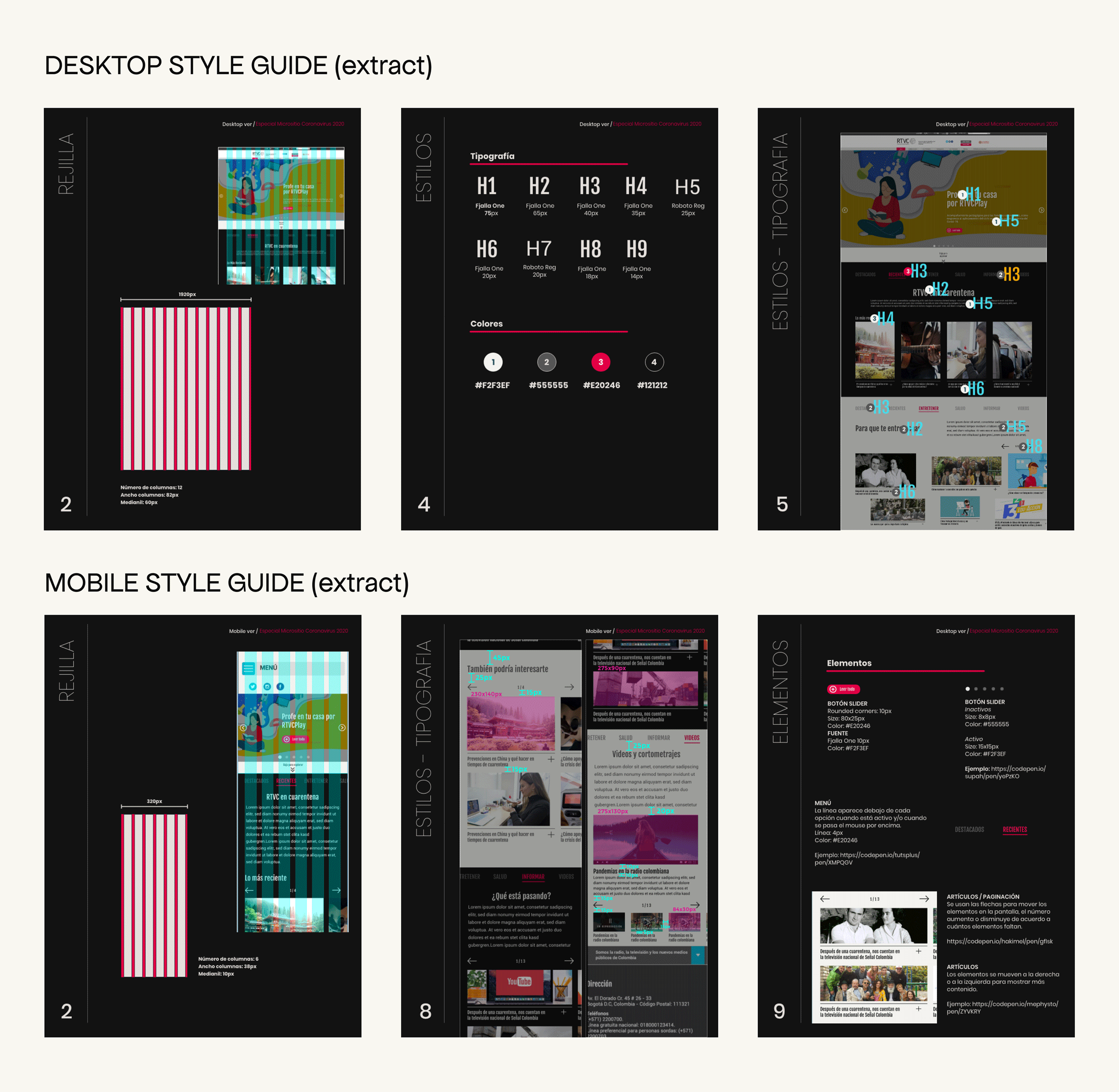 Style Guide Extract