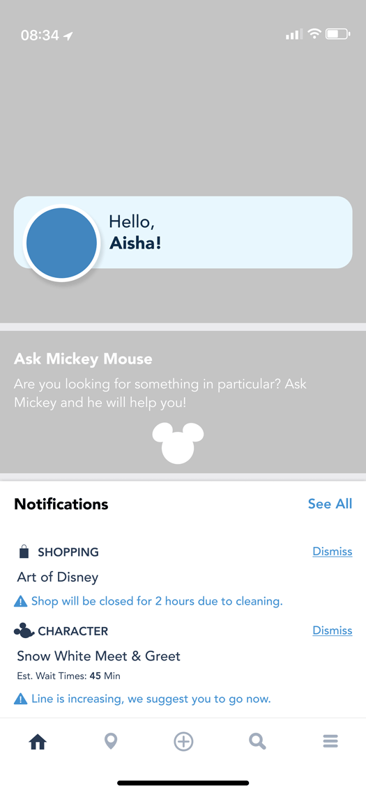 Before homepage screen