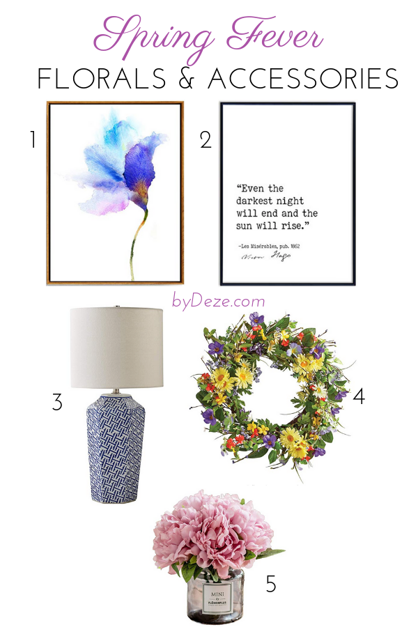 5 home decor accessories for spring 2019