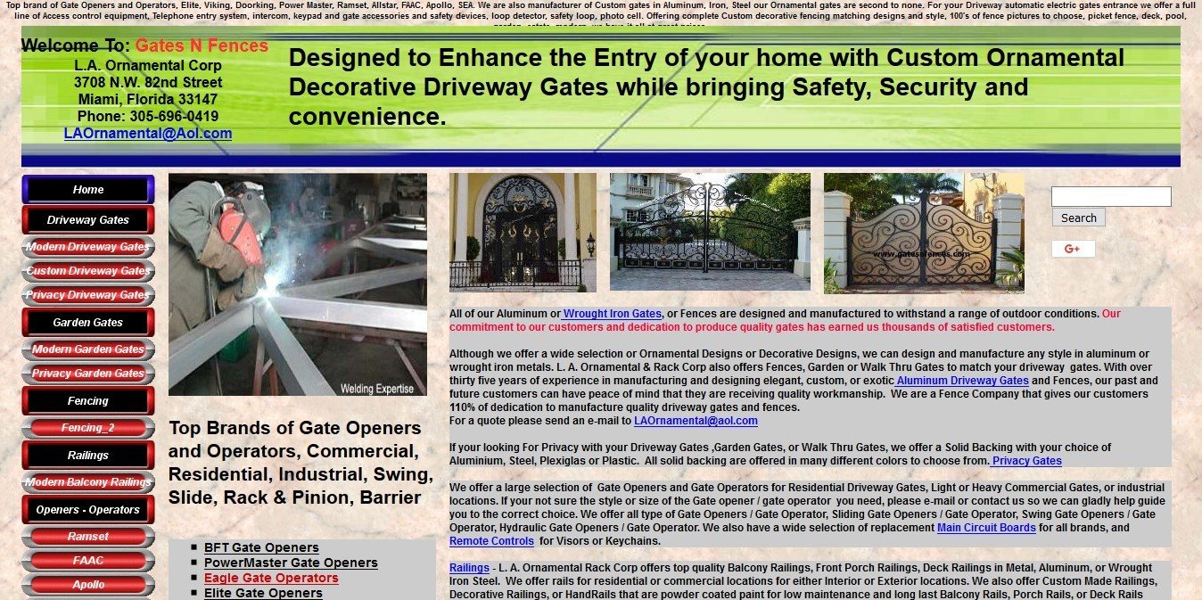 Bad Website Color Design