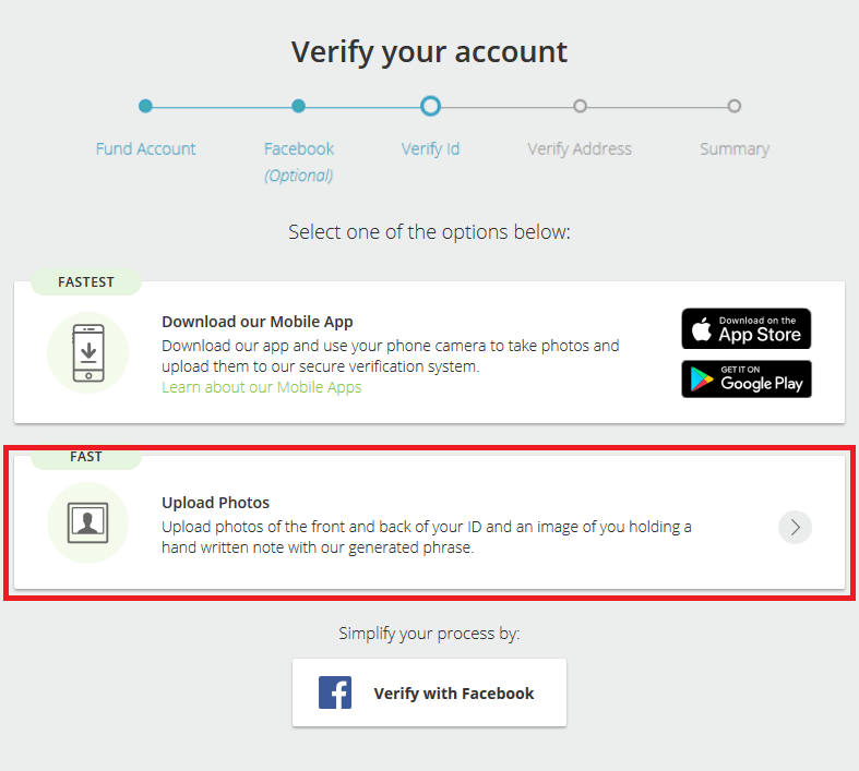 Neteller ID Verification Process