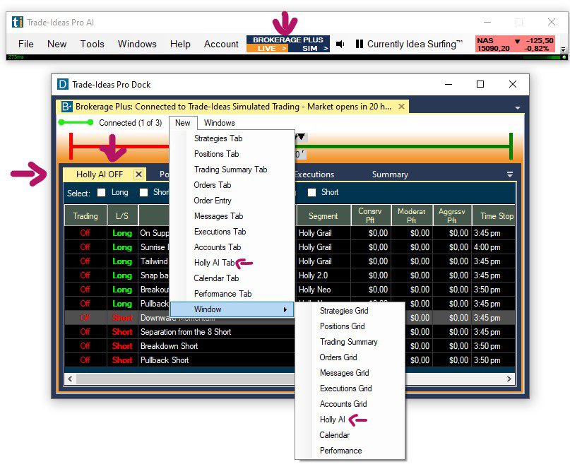 AI Trading Software - Trade Ideas Automated Trading
