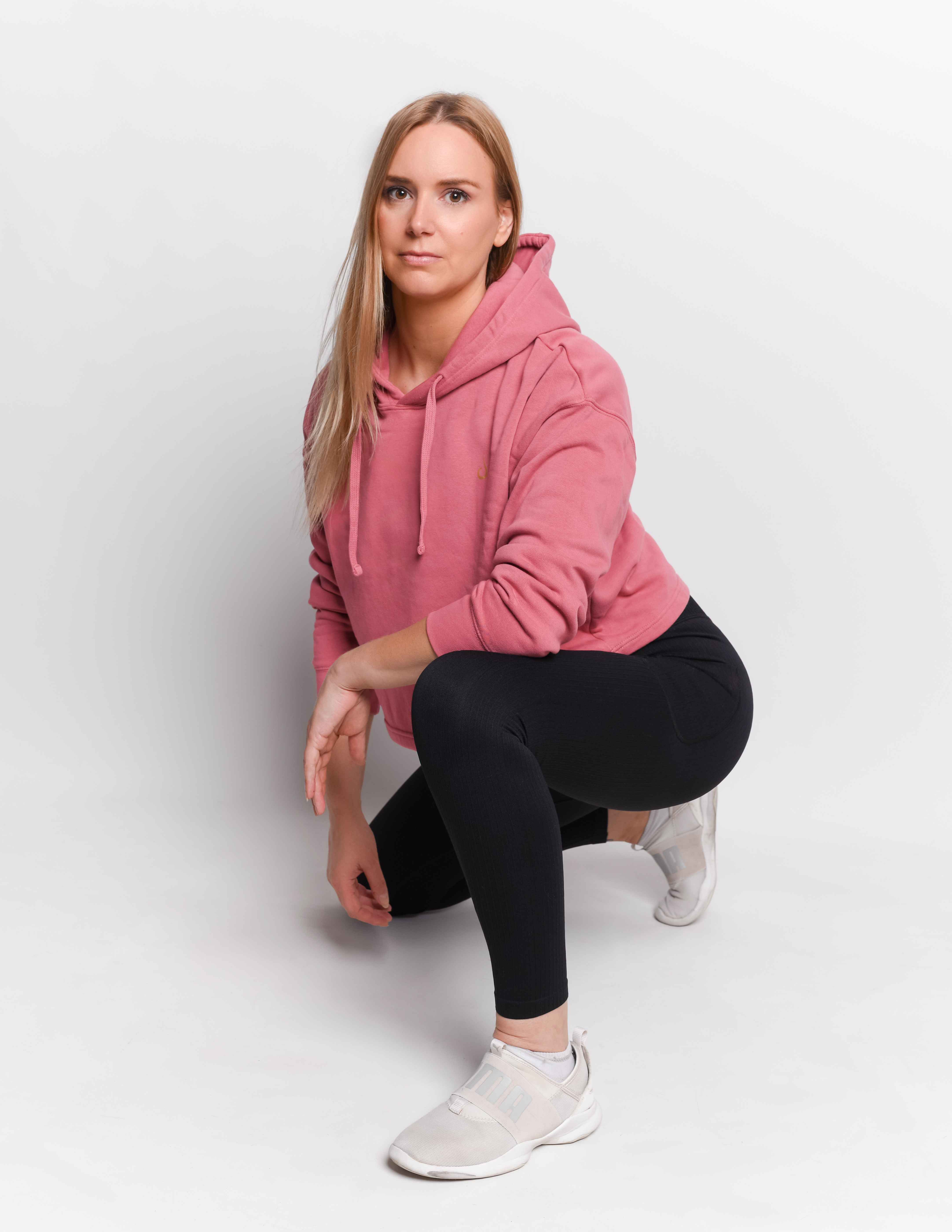 SWEAT-SHIRT CROP A CAPUCHE