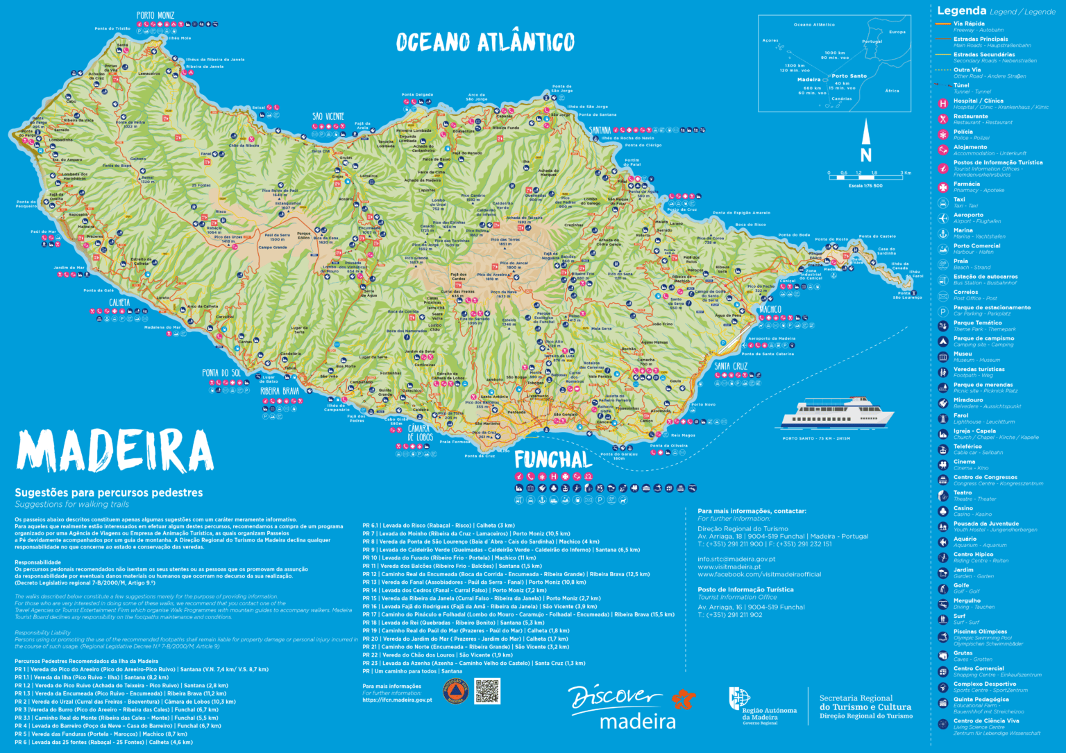Madeira Maps Islands Of The Madeira Archipelago Bymadeira Mapa Madeira 1536x1086 