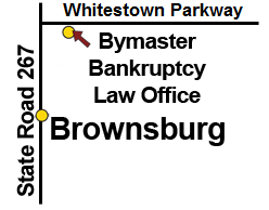 Brownburg bankruptcy attorney - the map to our office