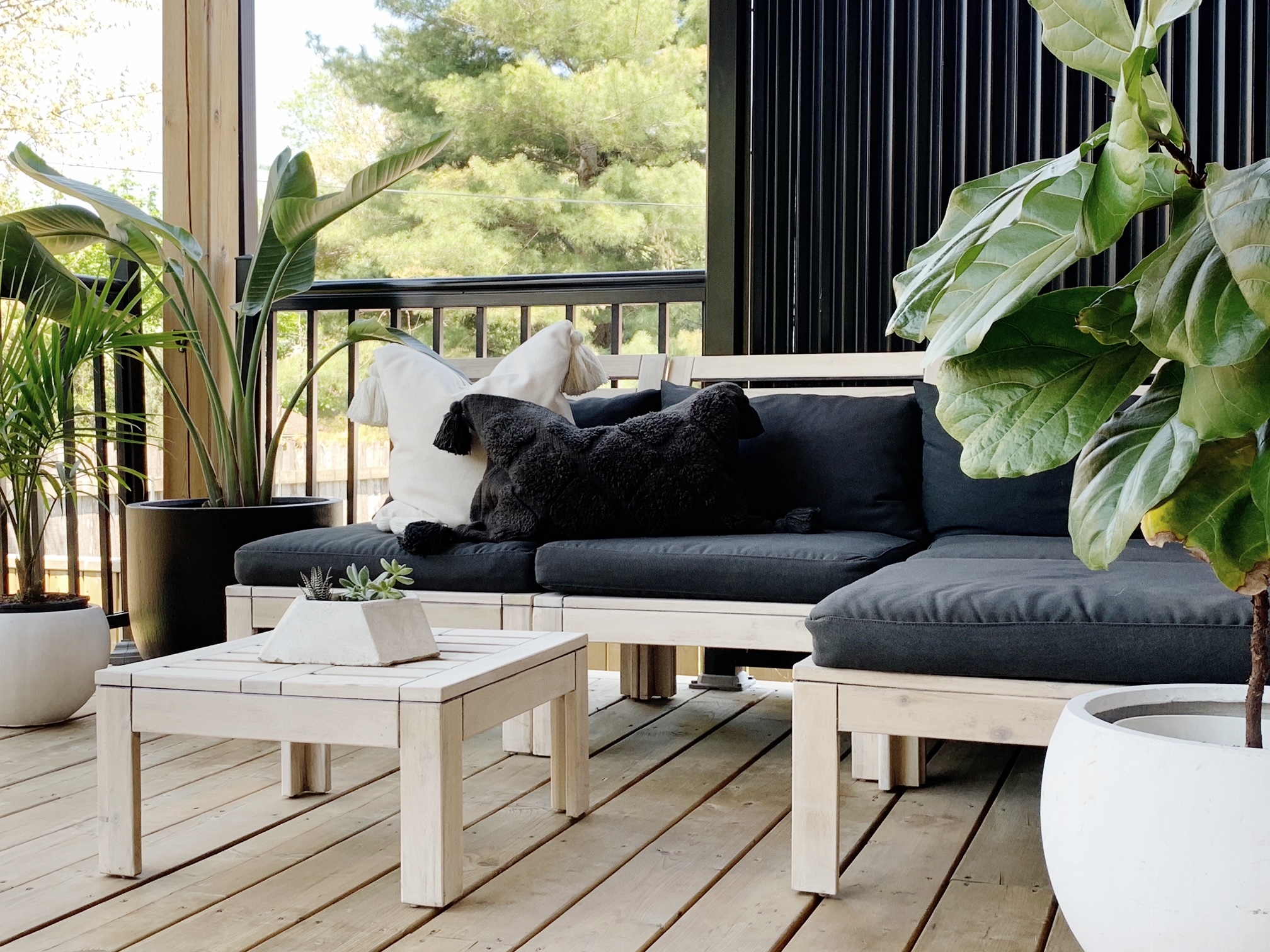 How I Transformed My IKEA Applaro Outdoor Furniture To Get That Restoration Hardware Vibe