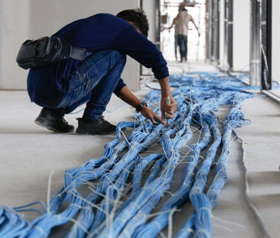 Infrastructure Cabling Systems - High Resolution Dark Pictures for Desktop