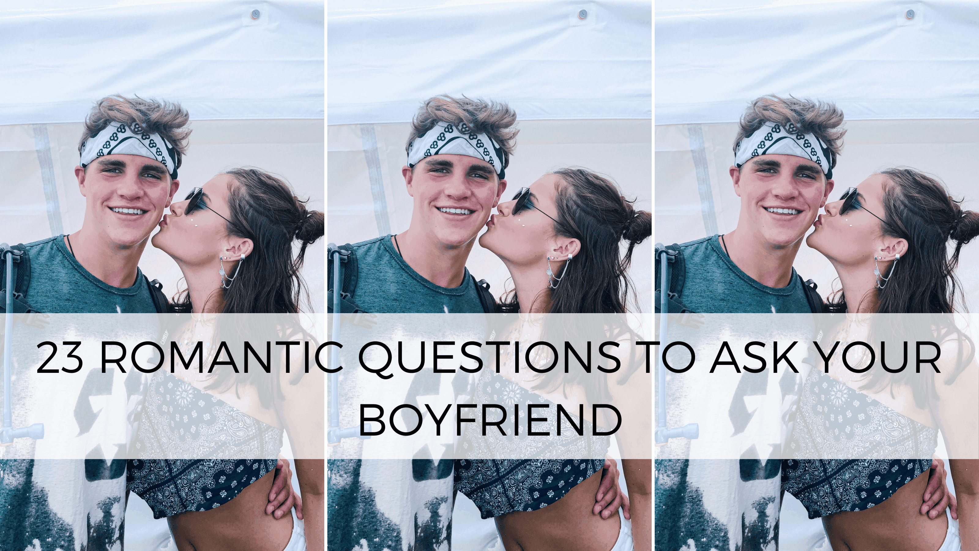 All the questions you should ask your partner before taking the plunge. 23 Romantic Questions To Ask Your Boyfriend To Become Closer By Sophia Lee